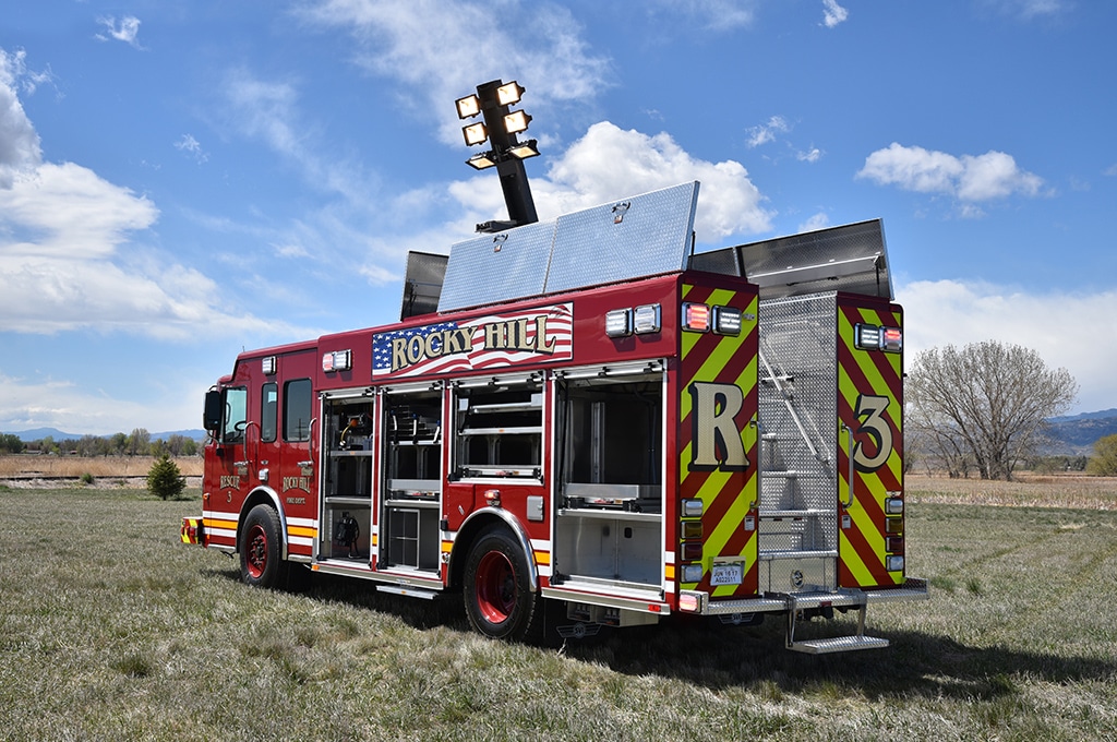 Rocky Hill, CT Fire Department Heavy Rescue 981 SVI Trucks