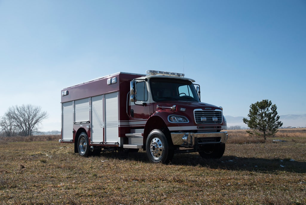 Scottsbluff, NE Fire Department Medium Rescue Truck 1012 SVI Trucks