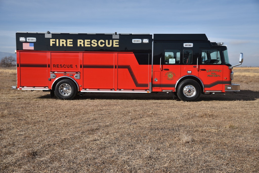 Kearney, NE Fire Department Heavy Rescue Truck 1019 SVI Trucks