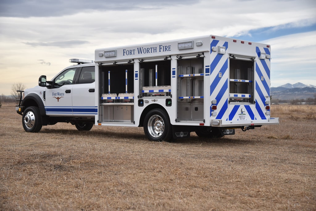 Fort Worth, TX Fire Department Dive Truck 1000 SVI Trucks