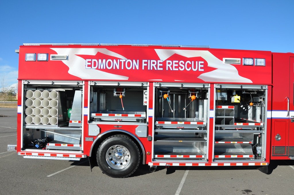 Edmonton, AB Fire Department-Heavy Rescue - SVI Trucks