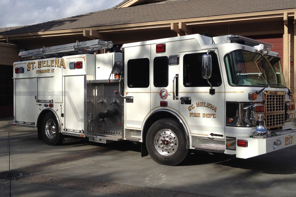 St. Helena, CA FD-Rescue Pumper - SVI Trucks