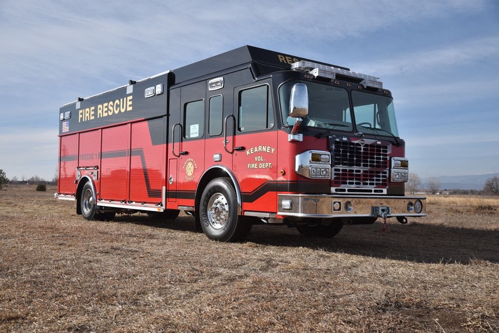 Kearney, NE Fire Department Heavy Rescue Truck 1019 SVI Trucks