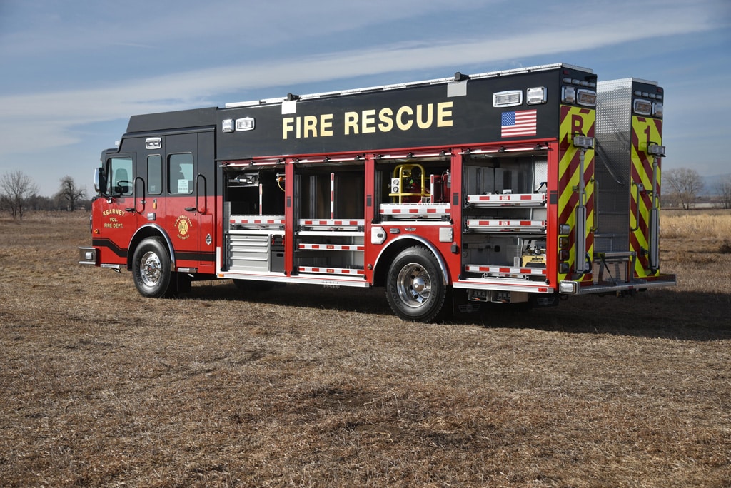 Kearney, NE Fire Department Heavy Rescue Truck 1019 SVI Trucks