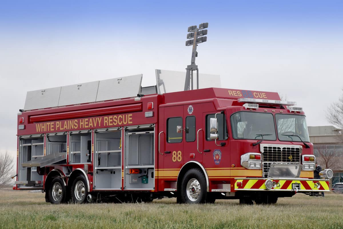 White Plains, NY Heavy Rescue 1132 SVI Trucks