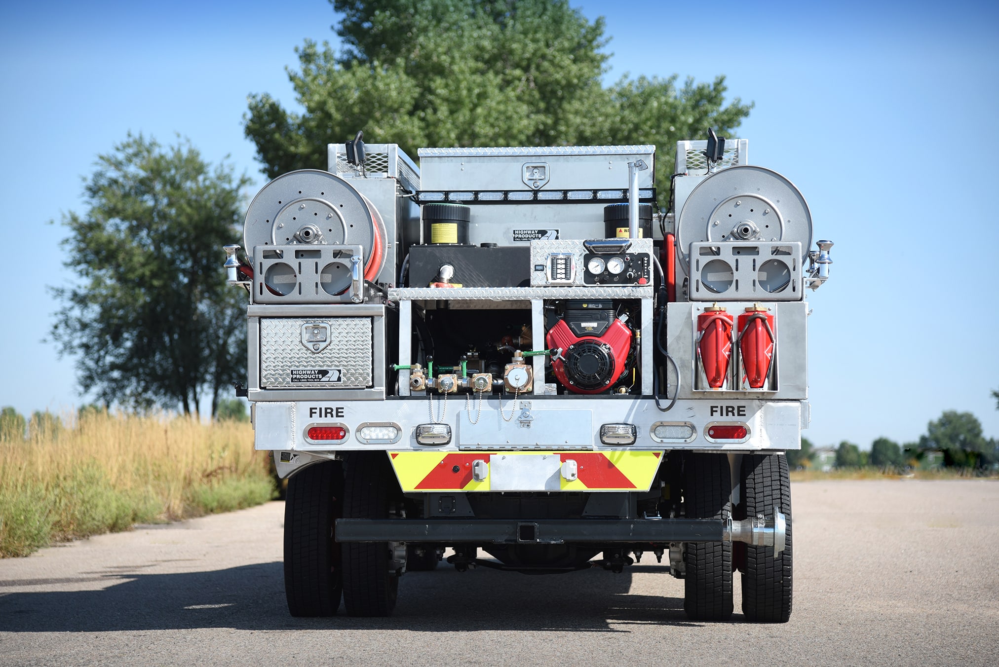 Featured image for “Red, White & Blue (CO) Fire Protection District Type 6 Pumper”