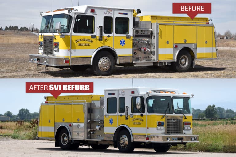 Rock Springs, WY Pumper Refurb SVI Trucks