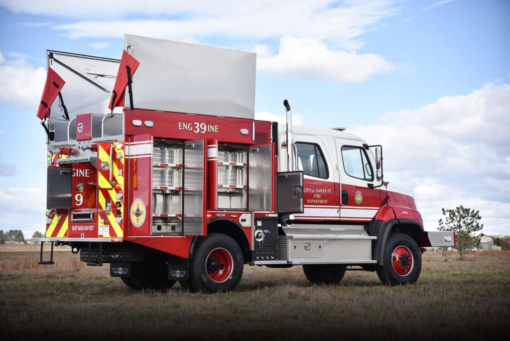 Santa Fe, New Mexico Fire Department Type 3 Wildland Engine #1052