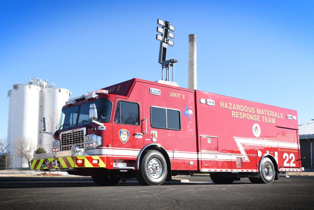 Houston, TX Fire Department Hazmat #1077