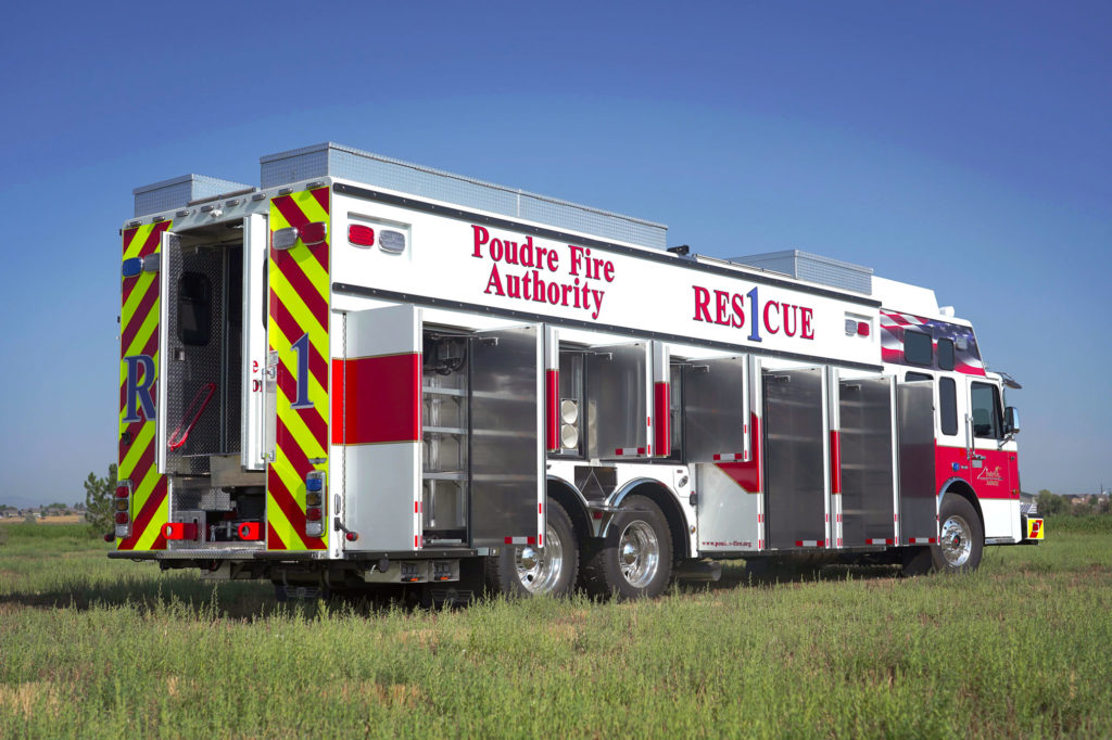 Poudre Fire Authority, CO Walk-In Heavy Rescue #1117