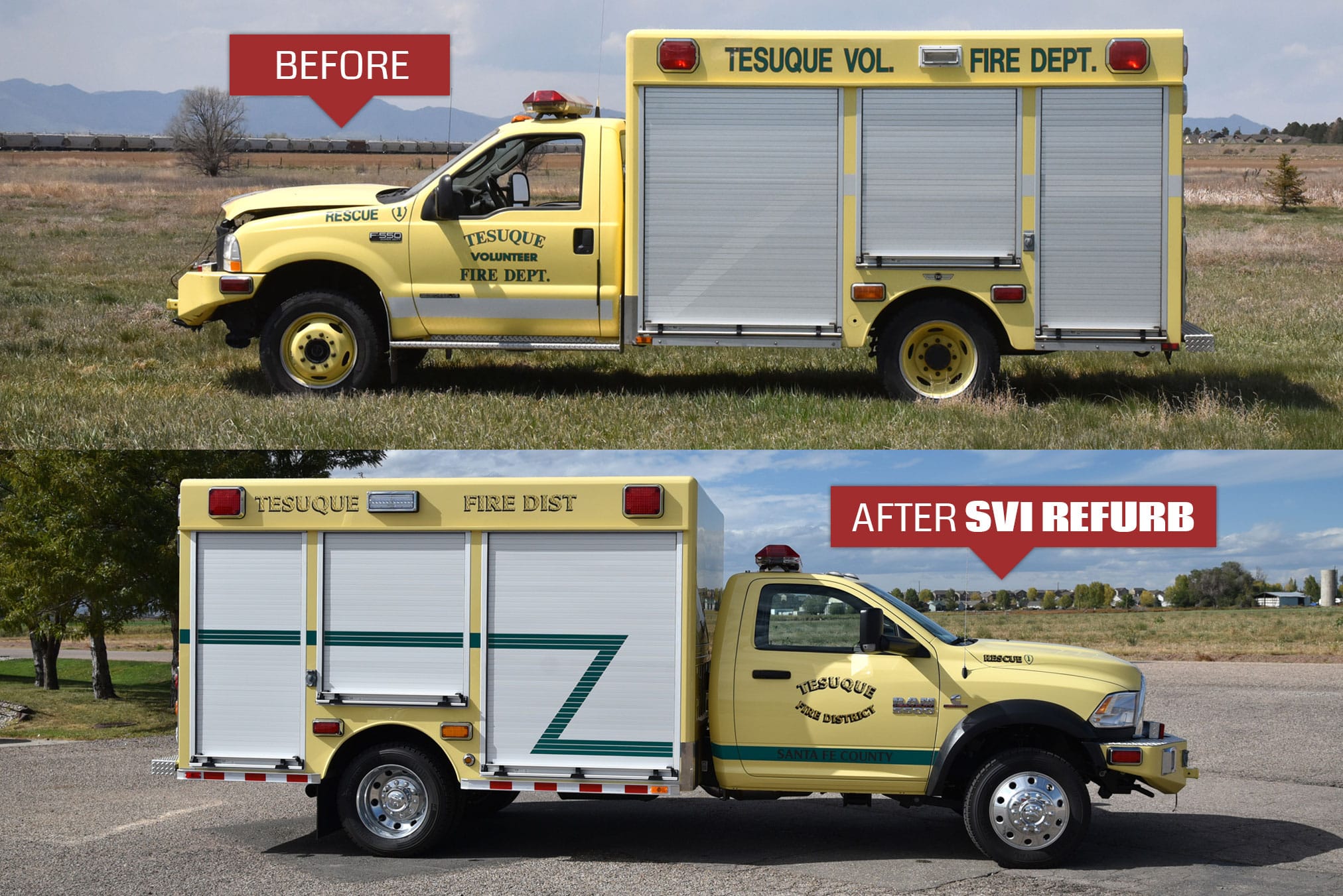 Featured image for “Tesuque, NM Fire District Light Rescue Refurb”