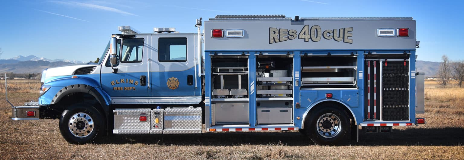 Elkins, WV Fire Department Medium Rescue Truck 1018 SVI Trucks