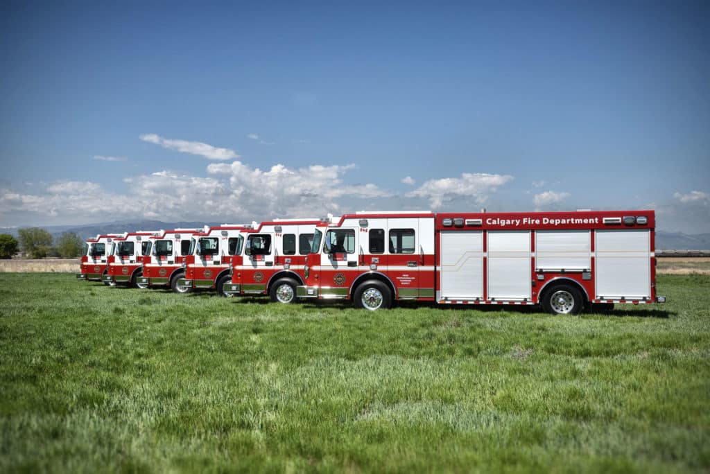 Calgary Fire Department Heavy Rescue #1027-1031