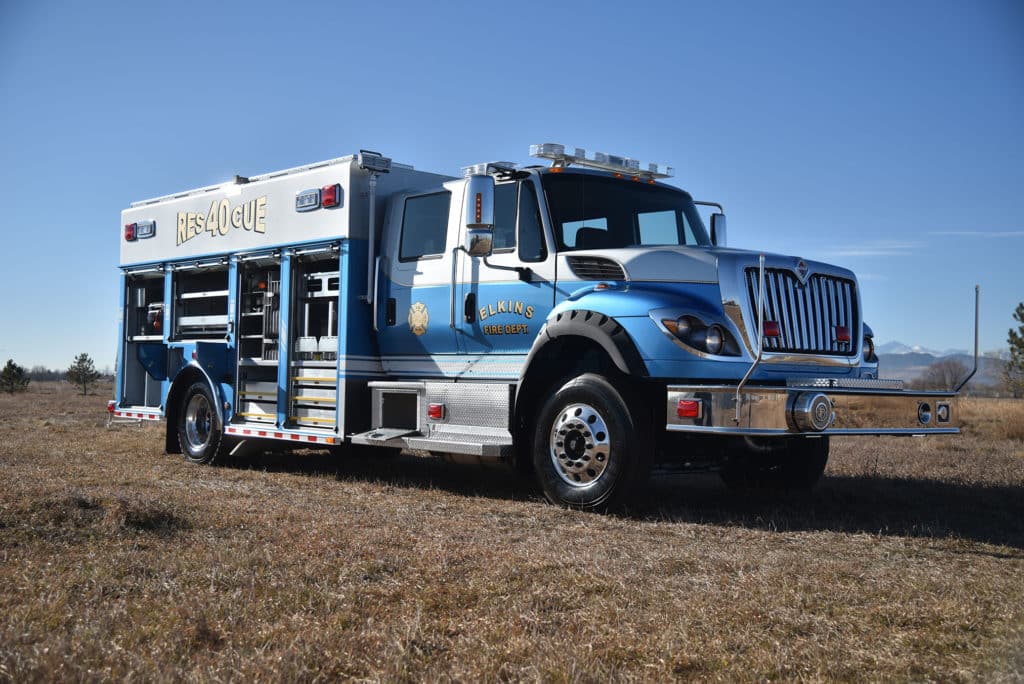Elkins, WV Fire Department Medium Rescue Truck # 1018