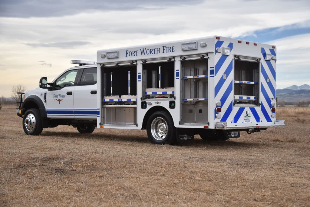 Fort Worth, TX Fire Department Light Rescue Dive Truck #1000