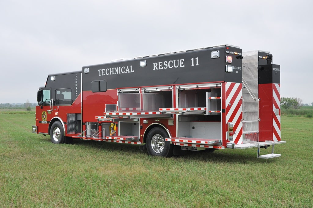Kitimat, BC, Canada Fire and Rescue Services Haz-Mat Vehicle
