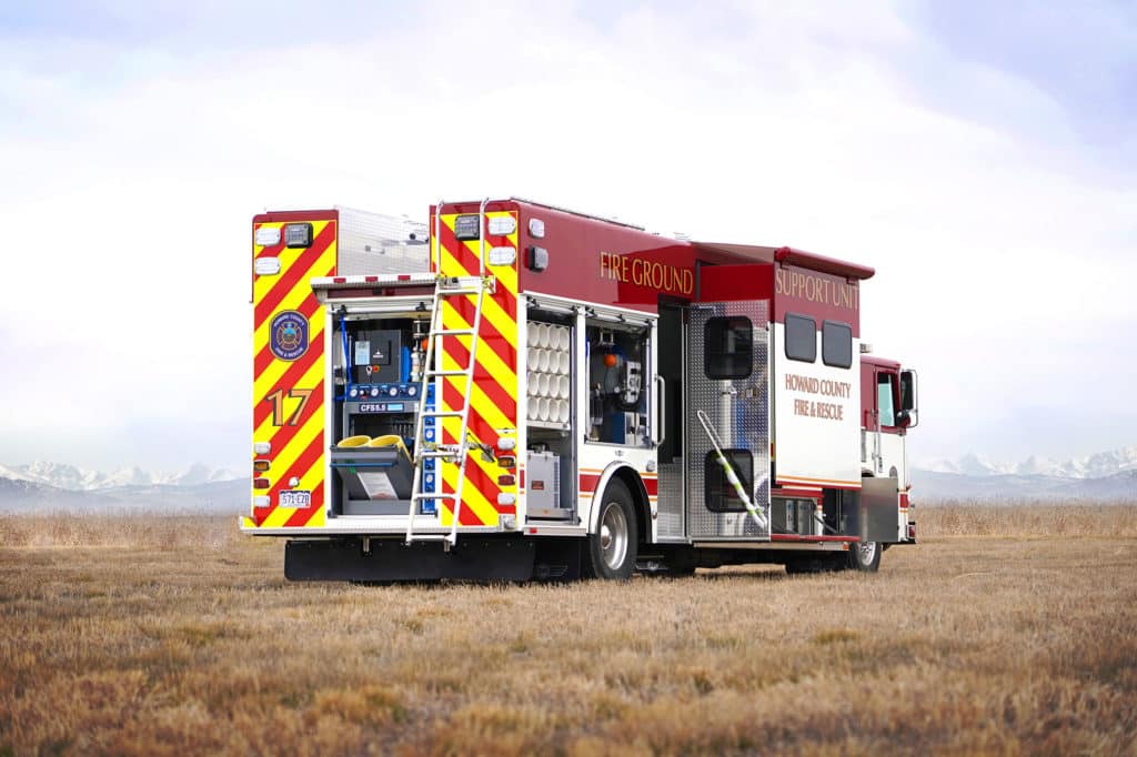 Howard County, MD Walk-In Fire Ground Support Unit #1139