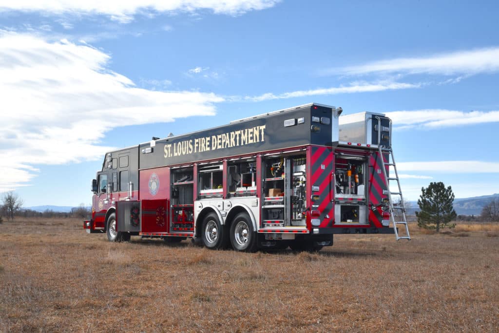 St. Louis, MO Fire Department Heavy Rescue #1008-#1009