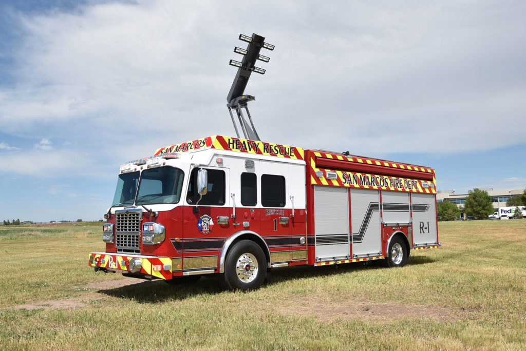 San Marcos, TX Fire Department Heavy Rescue #945