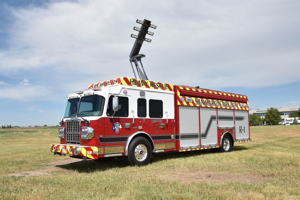San Marcos, TX Fire Department Heavy Rescue #945