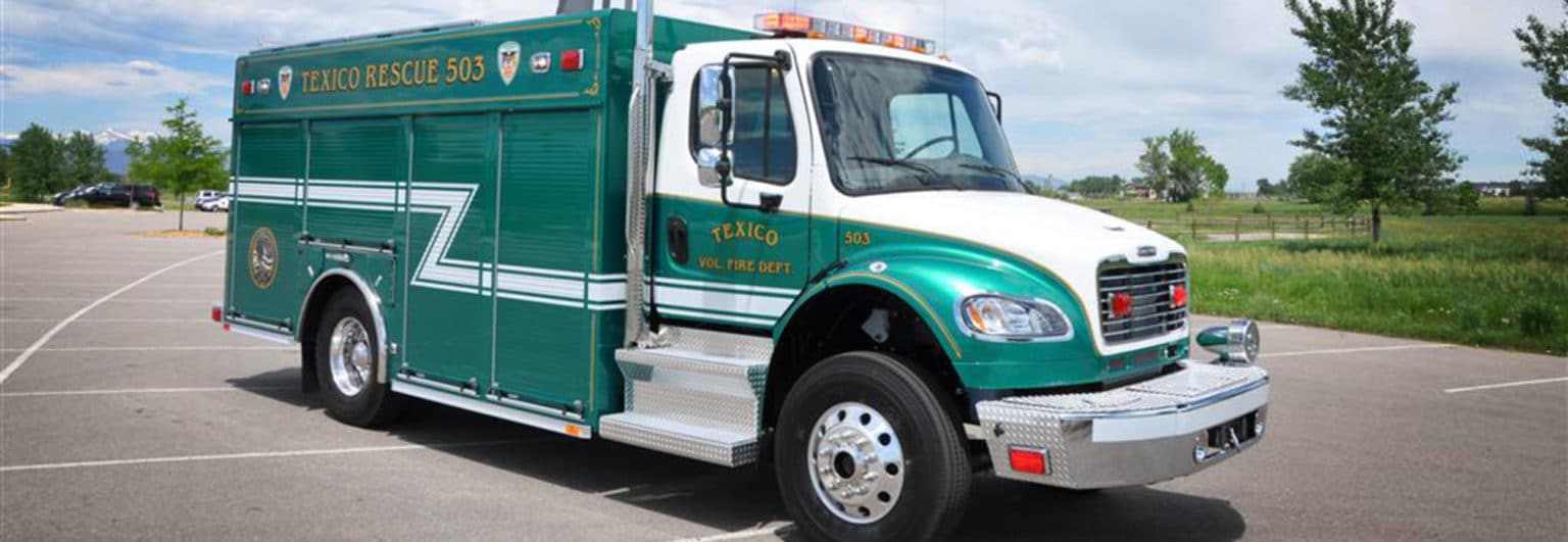 Texico, NM FD Medium Rescue 793 SVI Trucks