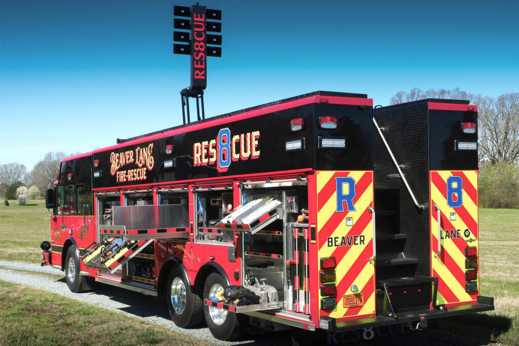 Beaver Lane Volunteer Rescue and Fire Department Heavy Rescue #1054