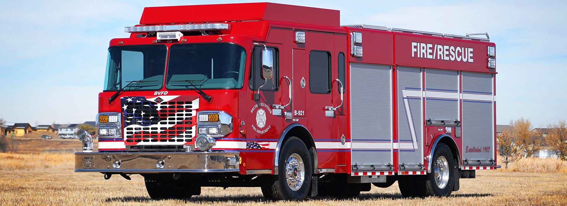 Brush, CO Rescue Pumper #1184 - SVI Trucks