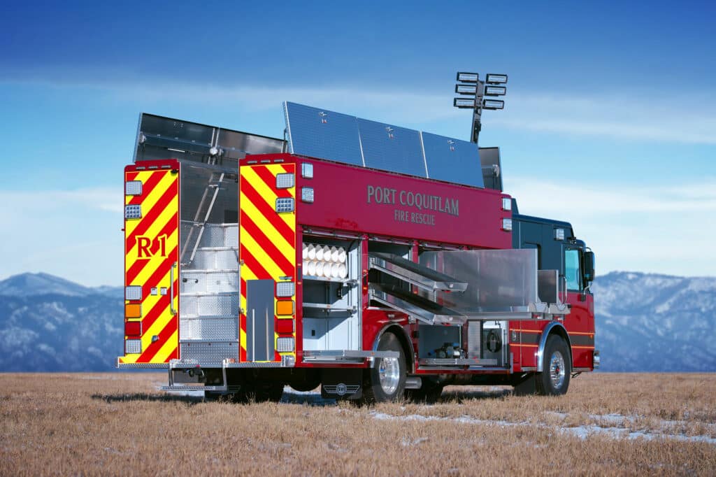 Port Coquitlam, BC  Fire Rescue Heavy Rescue #1208