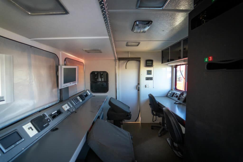 hazmat command center interior conference room