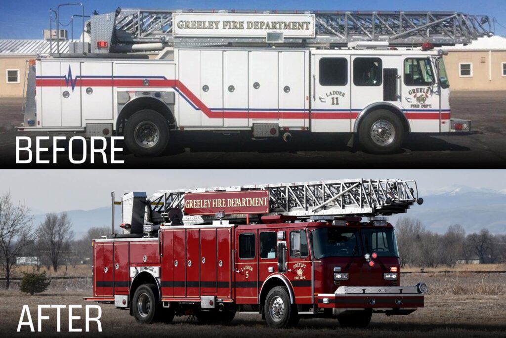 Greeley-ladder-before-after