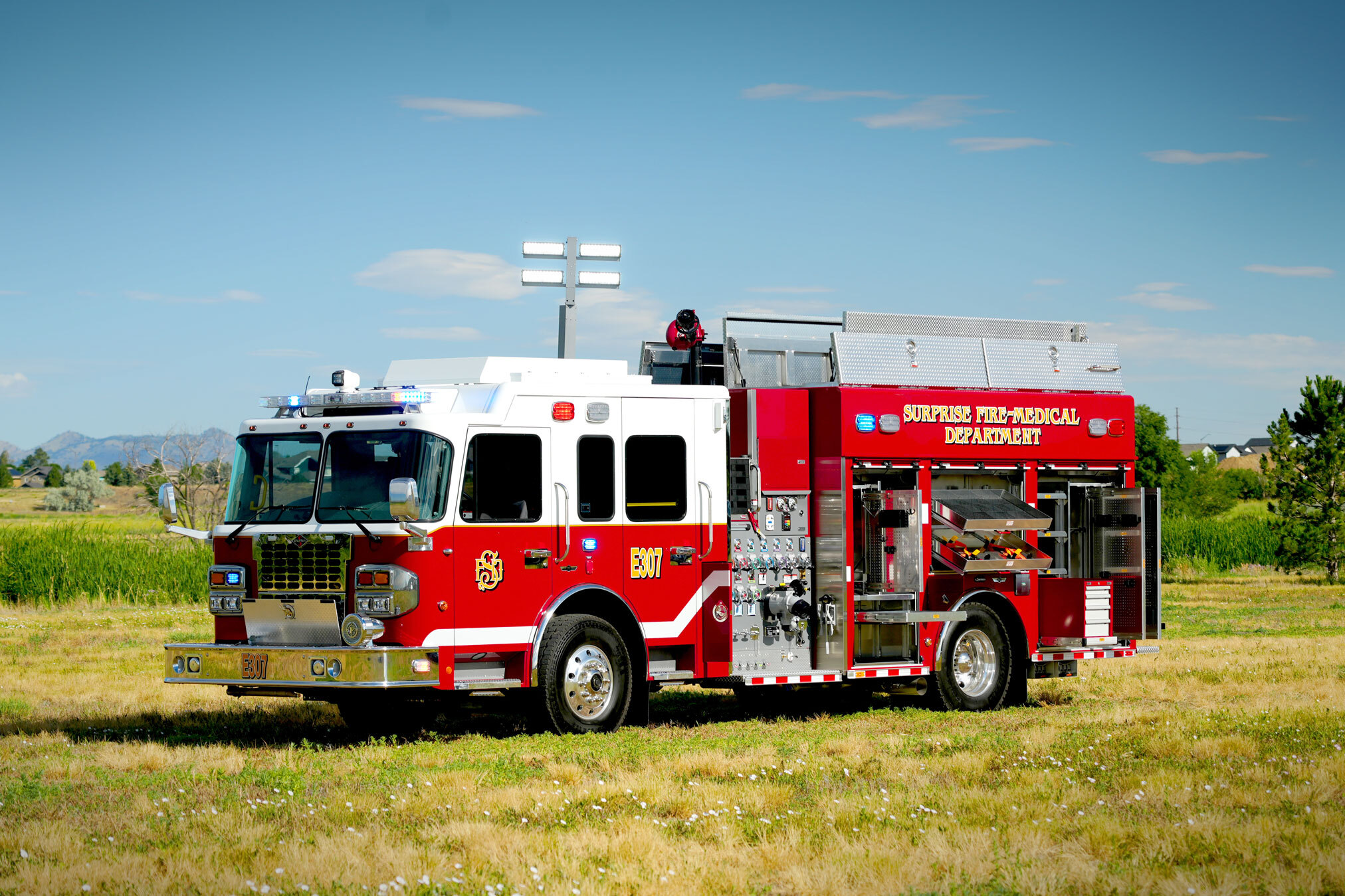 Featured image for “Surprise Fire and EMS (AZ) Rescue Pumper Fire Engine #1303”